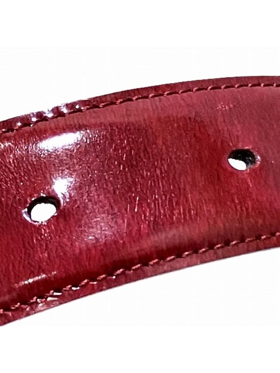 Cartier Double C Logo Belt Leather